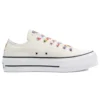 Chuck Taylor All Star Platform Low „Floral Print – Egret“