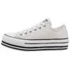 Chuck Taylor All Star Platform Low Top Krémová podrážka ve stylu piškotového dortu