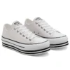 Chuck Taylor All Star Platform Low Top Krémová podrážka ve stylu piškotového dortu