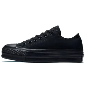 Chuck Taylor All Star Platform Low „Triple Black“ Chuck Taylor All Star Platform Low „Triple Black“
