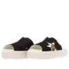 Chuck Taylor All Star Platform Slides „Cowspot Black“
