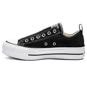 Chuck Taylor All Star Platform Slip s tlustou podrážkou „černá bílá“ Chuck Taylor All Star Platform Slip s tlustou podrážkou „černá bílá“