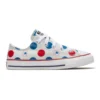 Chuck Taylor All Star Polka Dots „White Blue Red“