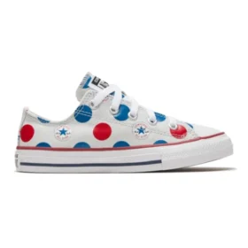 Chuck Taylor All Star Polka Dots „White Blue Red“