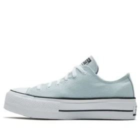 Chuck Taylor All Star Renew plátěné tenisky se silnou podrážkou, světle modré „Blue White“ Chuck Taylor All Star Renew plátěné tenisky se silnou podrážkou, světle modré „Blue White“