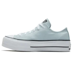 Chuck Taylor All Star Renew plátěné tenisky se silnou podrážkou, světle modré „Blue White“ Chuck Taylor All Star Renew plátěné tenisky se silnou podrážkou, světle modré „Blue White“