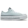 Chuck Taylor All Star Renew plátěné tenisky se silnou podrážkou, světle modré „Blue White“