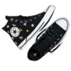 Chuck Taylor All Star Retro Embroidery „Black New Found Bloom“