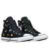 Chuck Taylor All Star Retro Embroidery „Black New Found Bloom“