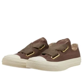 Chuck Taylor All Star Ribbonlace Slip OX „Dark Taupe“
