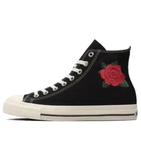 Chuck Taylor All Star Rose Embroidery Hi „Černá, bílá, červená“