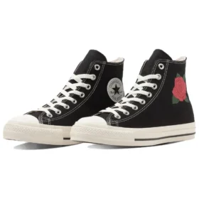 Chuck Taylor All Star Rose Embroidery Hi „Černá, bílá, červená“