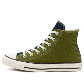 Chuck Taylor All Star Runway Cable Yellow Green Hi Sneakers „Green Yellow“