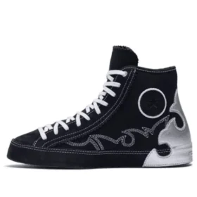 Chuck Taylor All Star Sasha High Top Black Silver „Blue White“