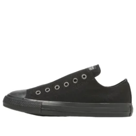 Chuck Taylor All Star Squaretoe Slip N OX „Black Monochrome“