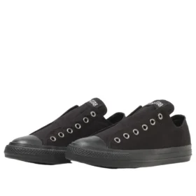 Chuck Taylor All Star Squaretoe Slip N OX „Black Monochrome“