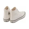 Chuck Taylor All Star TorNATLEATHER High Top „White“