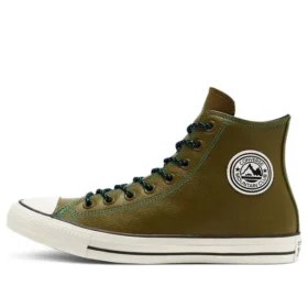 Chuck Taylor All Star Tumbled Leather „Green White“