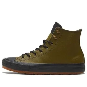 Chuck Taylor All Star Winter Leather High „Dark Moss“