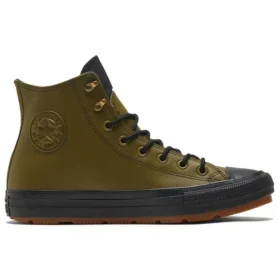 Chuck Taylor All Star Winter Leather High „Dark Moss“