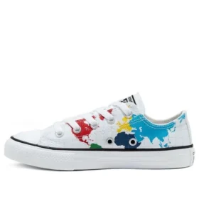 Chuck Taylor All Star World Map „Bílá Modrá Červená“