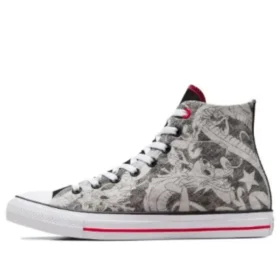 Chuck Taylor All Star YOTD High Top „Dragon Graphic Black White“