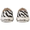 Chuck Taylor All Star Zebrafur Ox „Bílá“