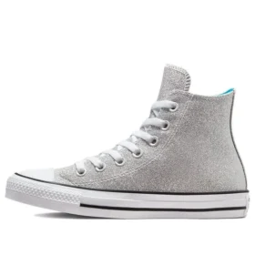 Chuck Taylor Authentic Glam Hi „Gray Silver“