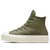 Chuck Taylor Lift Platform Leather High Top „Green“