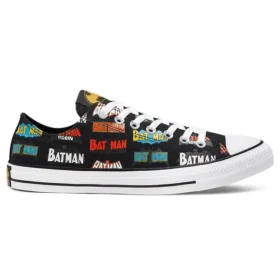 Converse x Batman Chuck Taylor All Star Low „80th Anniversary – Logo“ Converse x Batman Chuck Taylor All Star Low „80th Anniversary – Logo“