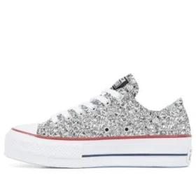 Converse x Chiara Ferragni Chuck Taylor All Star Lift Ox „Silver Red“ Converse x Chiara Ferragni Chuck Taylor All Star Lift Ox „Silver Red“