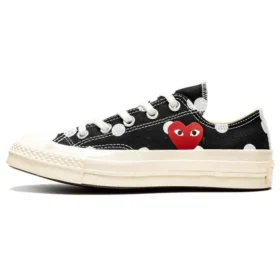 Converse x COMME des GARCONS Chuck 70 Low „Black Polka Dot“ Converse x COMME des GARCONS Chuck 70 Low „Black Polka Dot“