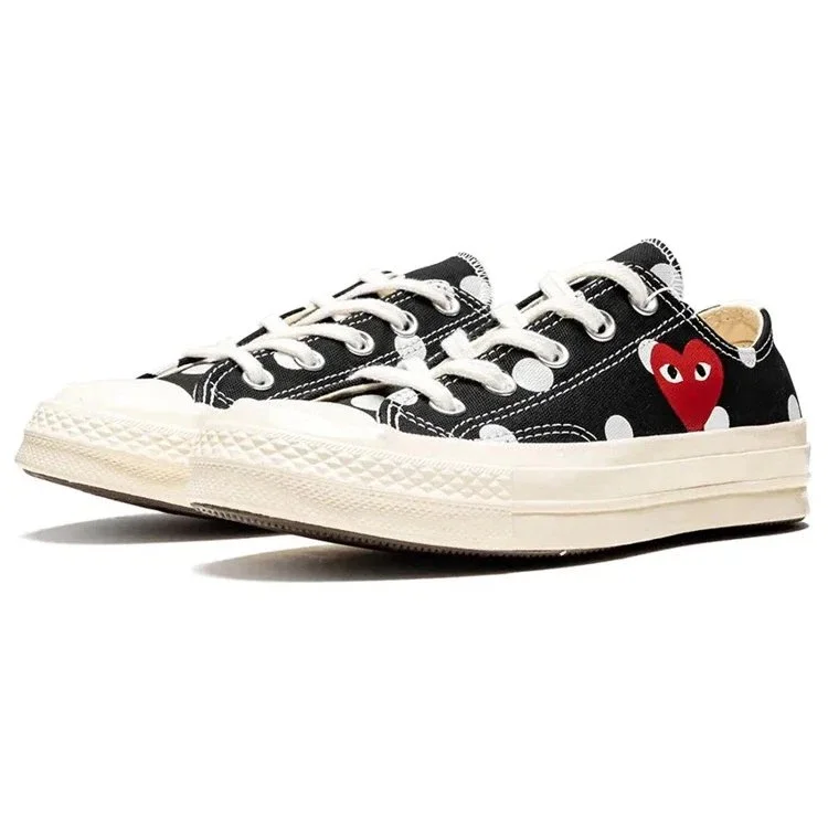 Converse x COMME des GARCONS Chuck 70 Low „Black Polka Dot“ Converse x COMME des GARCONS Chuck 70 Low „Black Polka Dot“