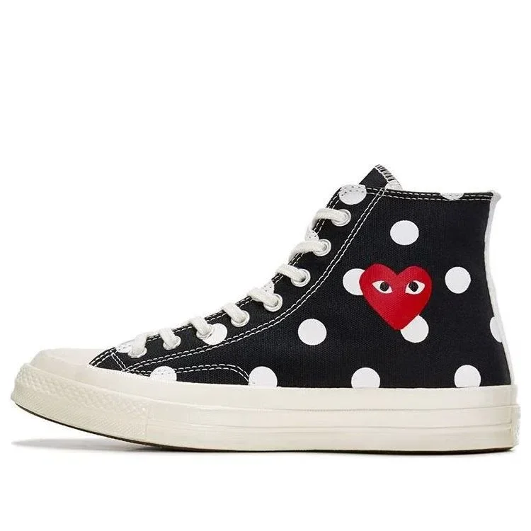 Converse x COMME des GARCONS PLAY Chuck 70 Hi „Black Polka Dot“ Converse x COMME des GARCONS PLAY Chuck 70 Hi „Black Polka Dot“