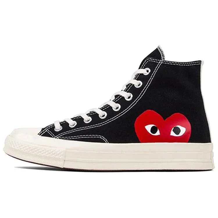 Converse x COMME des GARCONS PLAY Chuck 70 Hi „Black Red“ Converse x COMME des GARCONS PLAY Chuck 70 Hi „Black Red“
