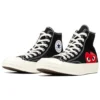 Converse x COMME des GARCONS PLAY Chuck 70 Hi „Black Red“ Converse x COMME des GARCONS PLAY Chuck 70 Hi „Black Red“