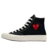 Converse x Comme des Garcons PLAY Chuck 70 Hi „Single Heart Black“