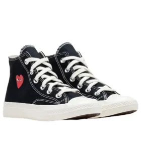 Converse x Comme des Garcons PLAY Chuck 70 Hi „Single Heart Black“ Converse x Comme des Garcons PLAY Chuck 70 Hi „Single Heart Black“