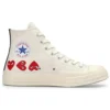 Converse x COMME des GARCONS PLAY Chuck 70 Hi Top „Multi Heart“ Converse x COMME des GARCONS PLAY Chuck 70 Hi Top „Multi Heart“