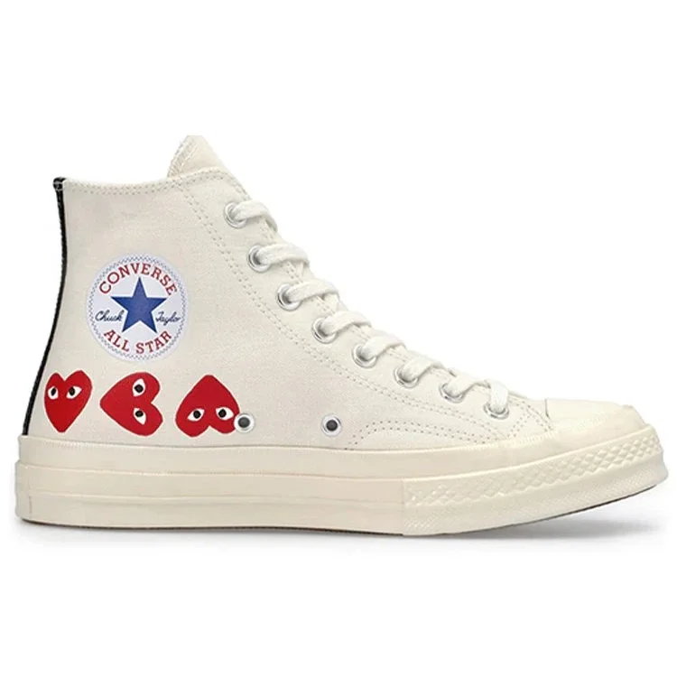 Converse x COMME des GARCONS PLAY Chuck 70 Hi Top „Multi Heart“ Converse x COMME des GARCONS PLAY Chuck 70 Hi Top „Multi Heart“