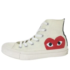 Converse x COMME des GARCONS PLAY Chuck 70 Hi „White“