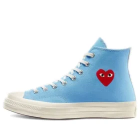 Converse x COMME des GARCONS PLAY Chuck 70 High „Bright Blue“