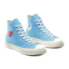 Converse x COMME des GARCONS PLAY Chuck 70 High „Bright Blue“