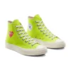 Converse x COMME des GARCONS PLAY Chuck 70 High „Bright Green“