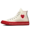 Converse x COMME des GARCONS PLAY Chuck 70 High „Pristine Red“