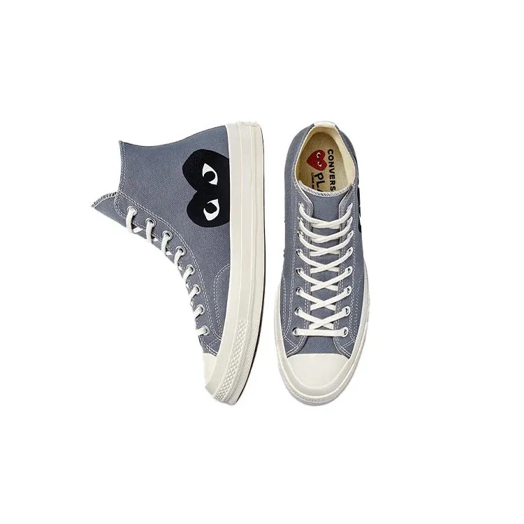 Converse x COMME des GARCONS PLAY Chuck 70 High „Steel Grey“ Converse x COMME des GARCONS PLAY Chuck 70 High „Steel Grey“
