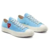Converse x COMME des GARCONS PLAY Chuck 70 Low „Bright Blue“ Converse x COMME des GARCONS PLAY Chuck 70 Low „Bright Blue“
