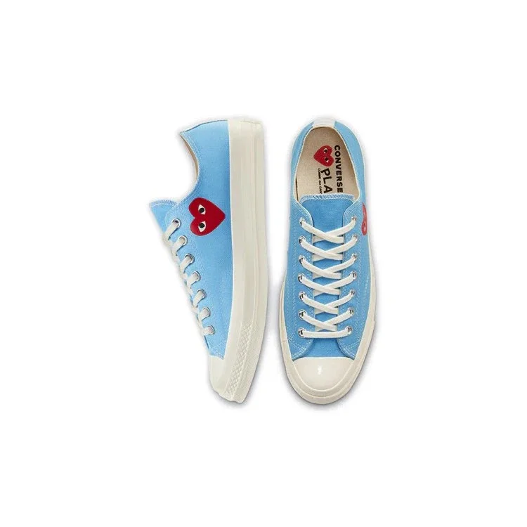 Converse x COMME des GARCONS PLAY Chuck 70 Low „Bright Blue“ Converse x COMME des GARCONS PLAY Chuck 70 Low „Bright Blue“