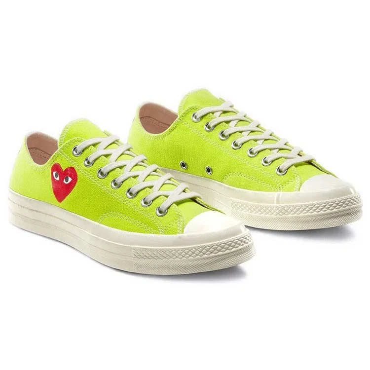 Converse x COMME des GARCONS PLAY Chuck 70 Low „Bright Green“ Converse x COMME des GARCONS PLAY Chuck 70 Low „Bright Green“