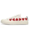 Converse x COMME des GARCONS PLAY Chuck 70 Low Multi Heart „White Red“
